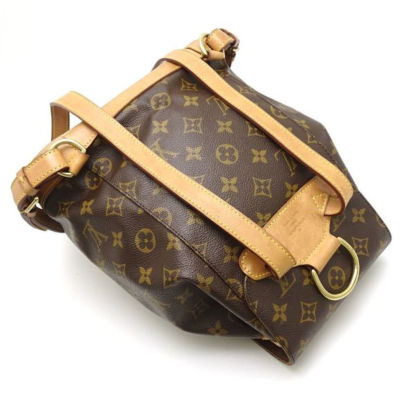 Louis Vuitton Monogram Montsouris MM Brown Backpack - Picture 4 of 8